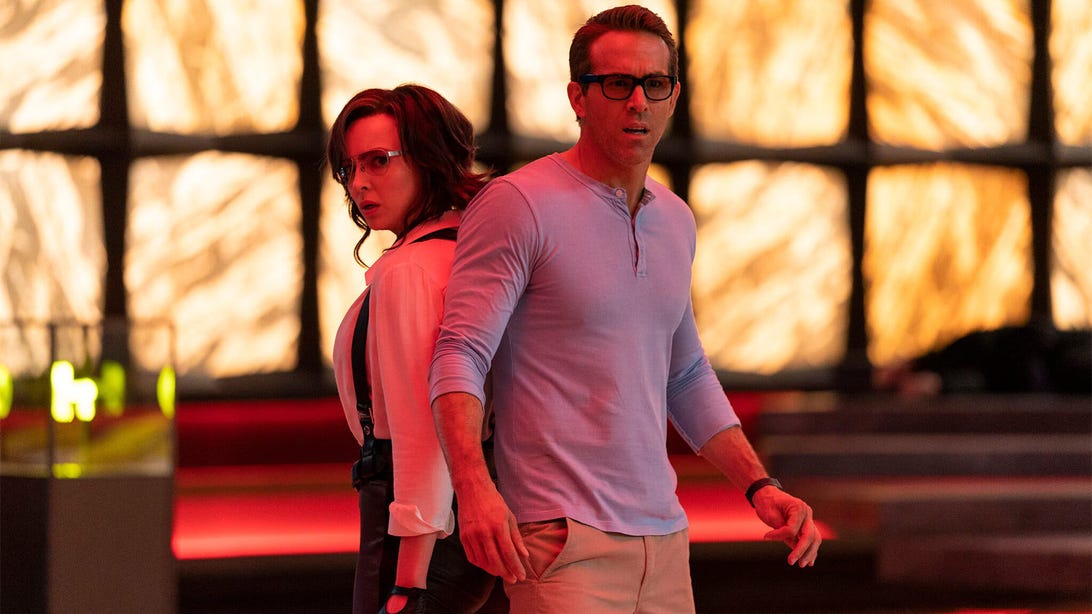 Jodie Comer and Ryan Reynolds, Free Guy