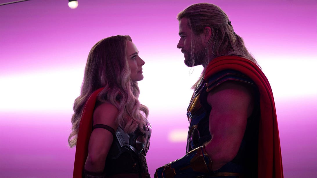 Natalie Portman and Chris Hemsworth, Thor: Love and Thunder