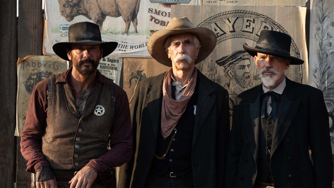 Tim McGraw, Sam Elliott, and Billy Bob Thornton, 1883