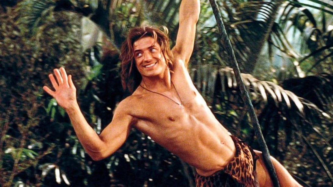 Brendan Fraser, George of the Jungle