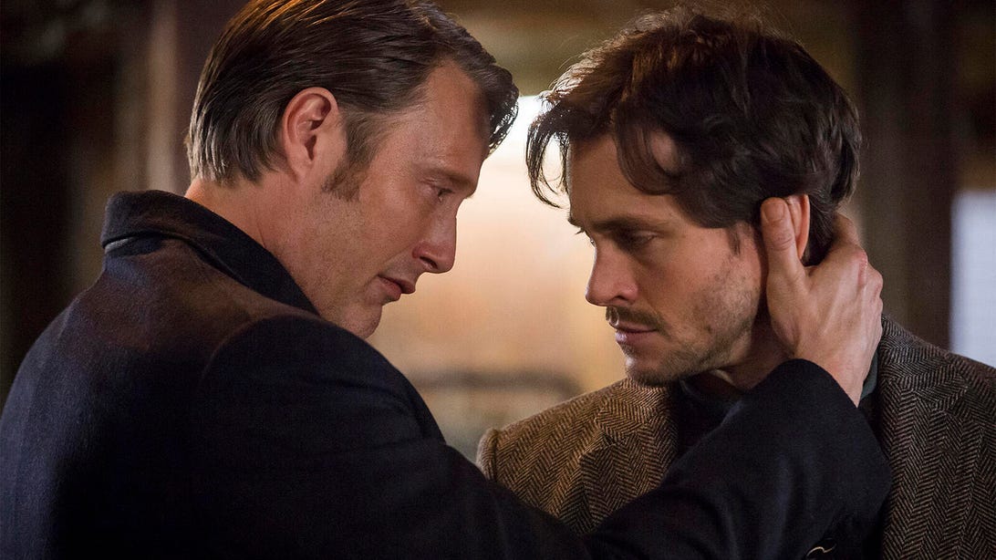 Mads Mikkelsen and Hugh Dancy, Hannibal