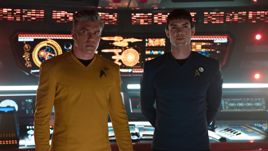 Anson Mount and Ethan Peck, Star Trek: Strange New Worlds