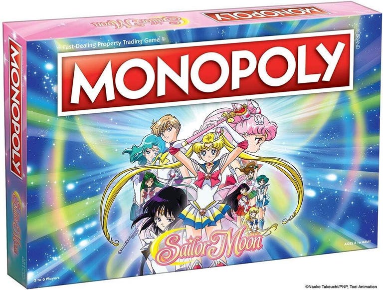 Sailor Moon Monopoly