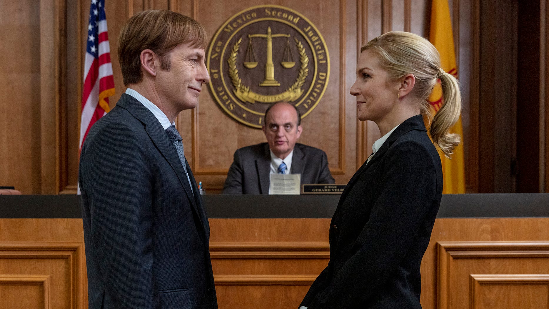 Bob Odenkirk and Rhea Seehorn, Better Call Saul