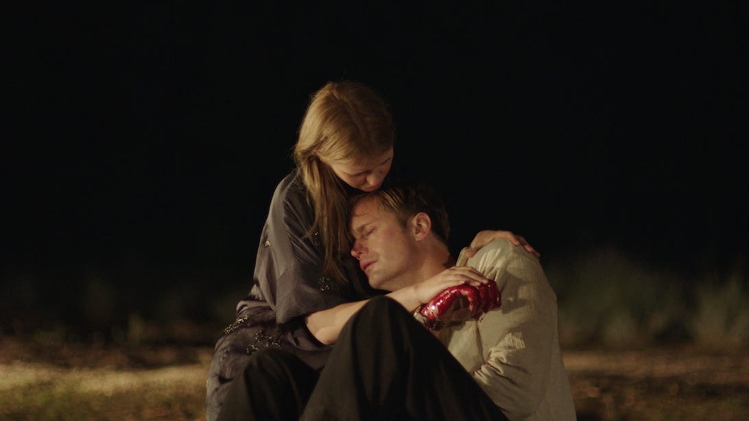 Mia Goth and Alexander Skarsgård, Infinity Pool