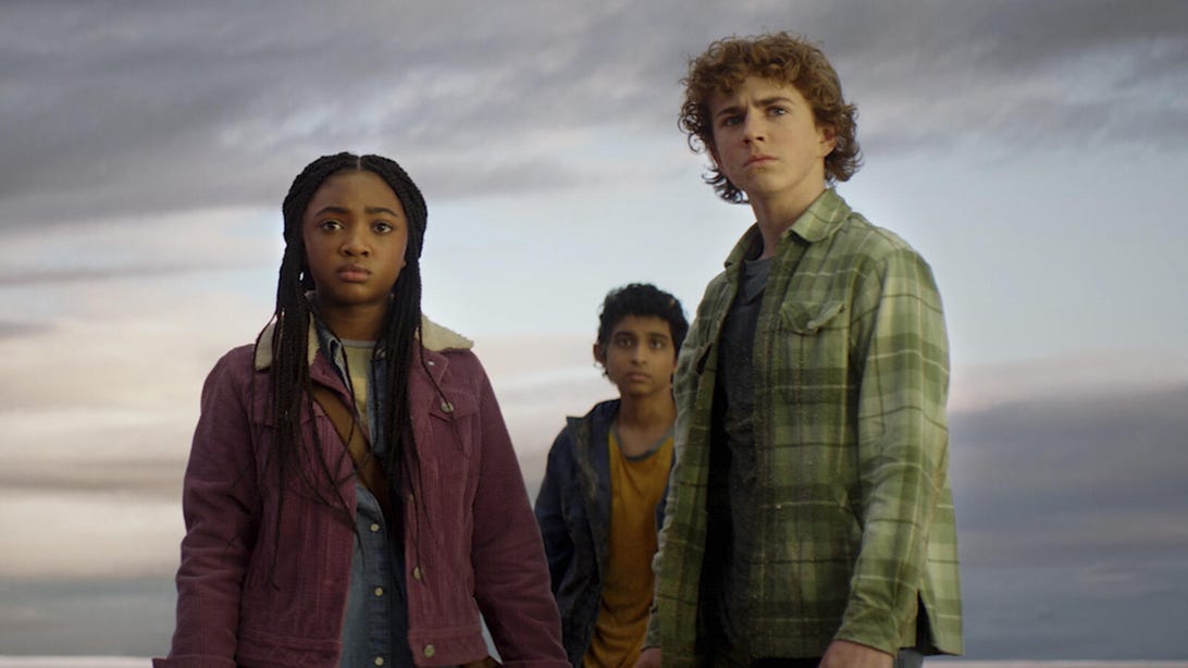 Leah Sava Jeffries, Aryan Simhadri, and Walker Scobell, Percy Jackson and the Olympians